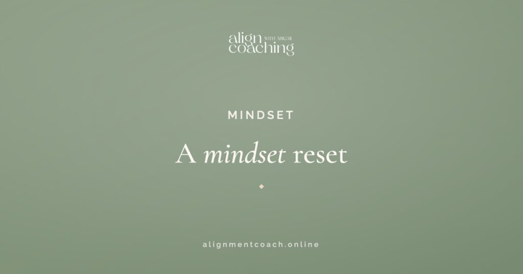 Money mindset reset: start where you are